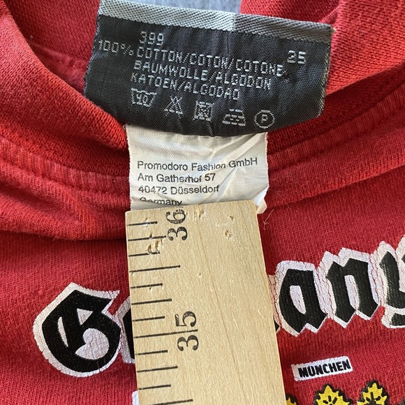 Germany Shirt 12–18M Red Promodoro Crest Eagle Graphic EU 92 Travel‎ Toddler - Picture 7 of 11